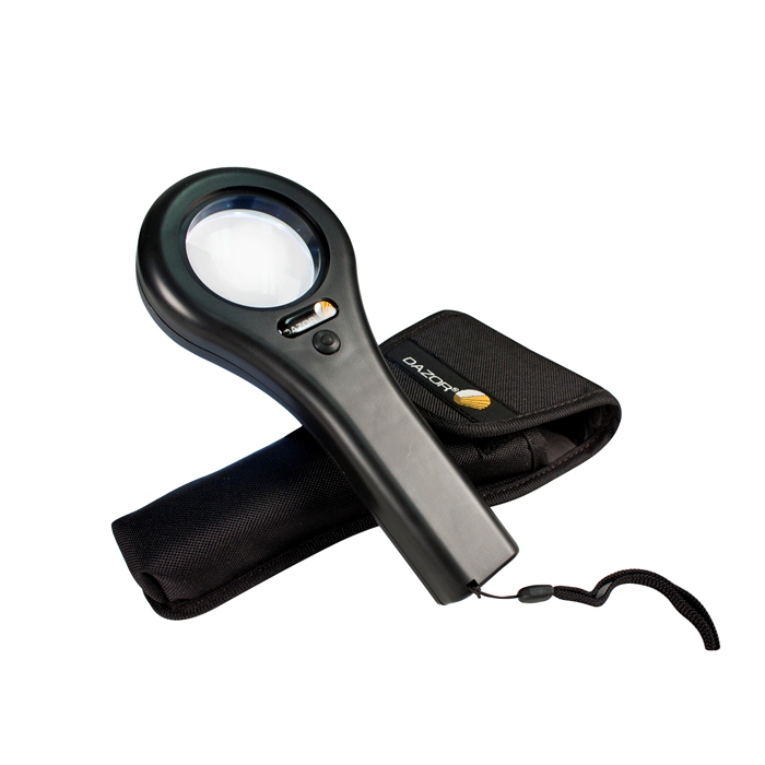 Dazor LED HandHeld Lighted Magnifier (2.5X) JSeries